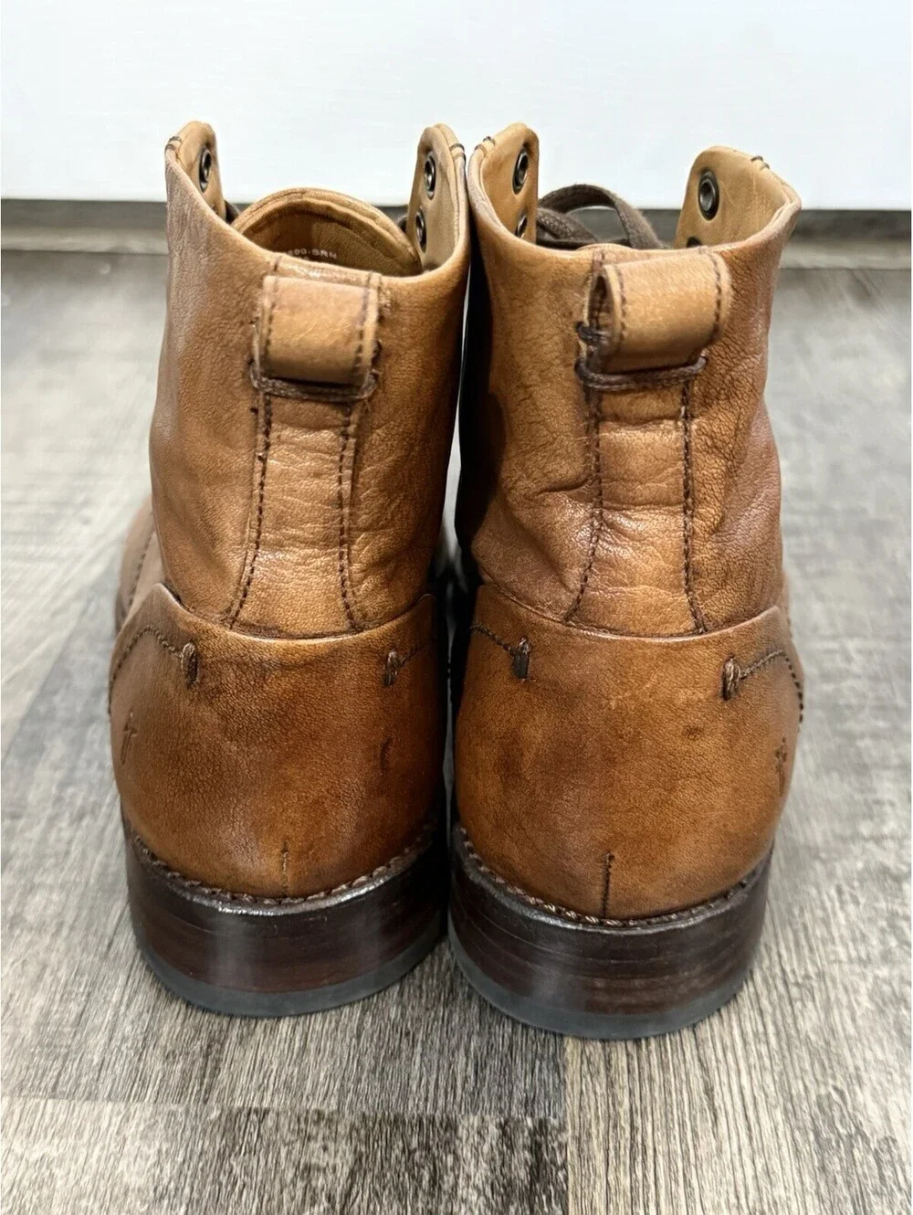 Frye Tyler Flex Lace Up Tan Men's Casual Boots Size 8 COGNAC-Brown 3480600